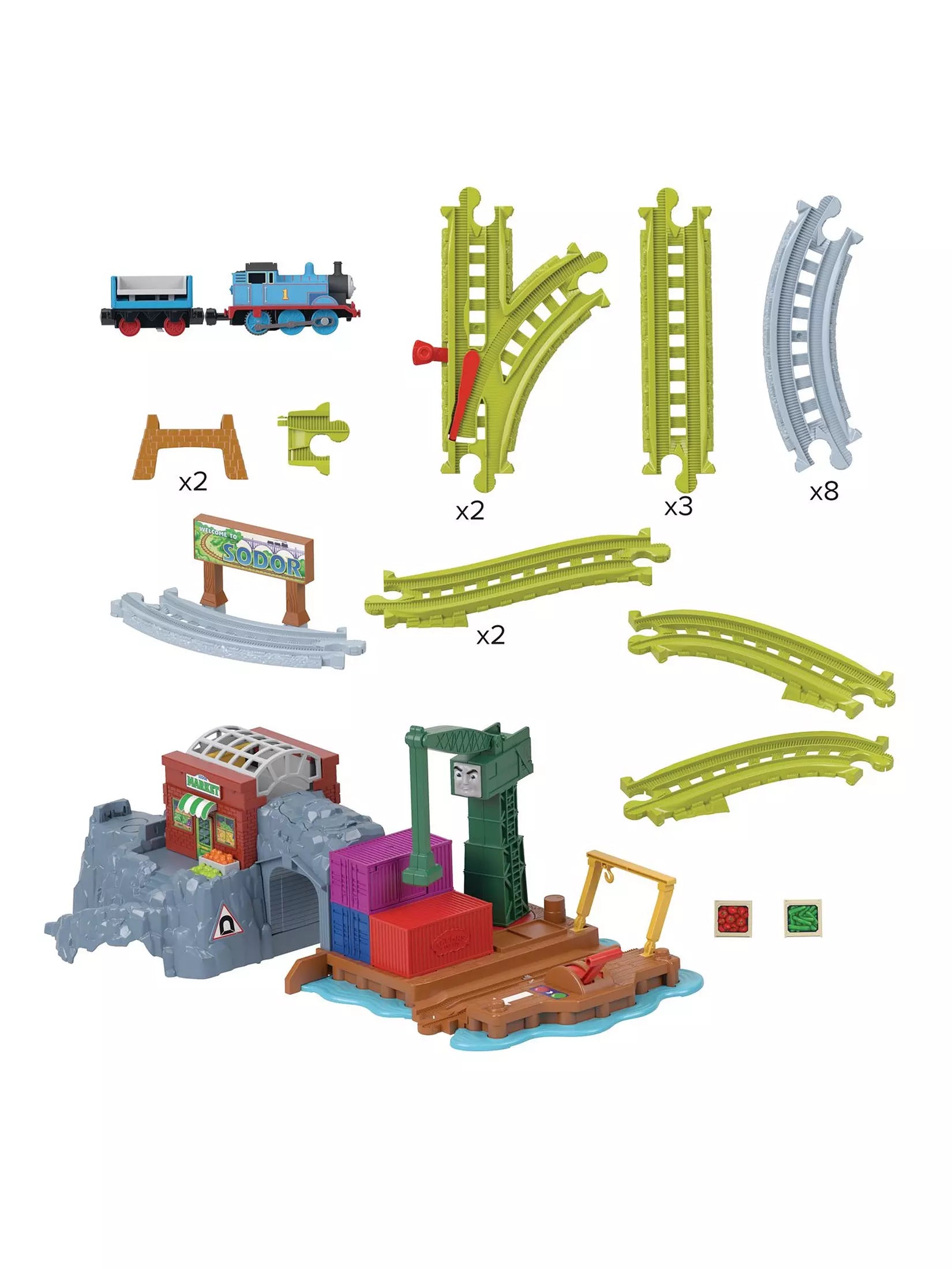 Thomas And Friends Cranky's Dockside Delivery Trainset