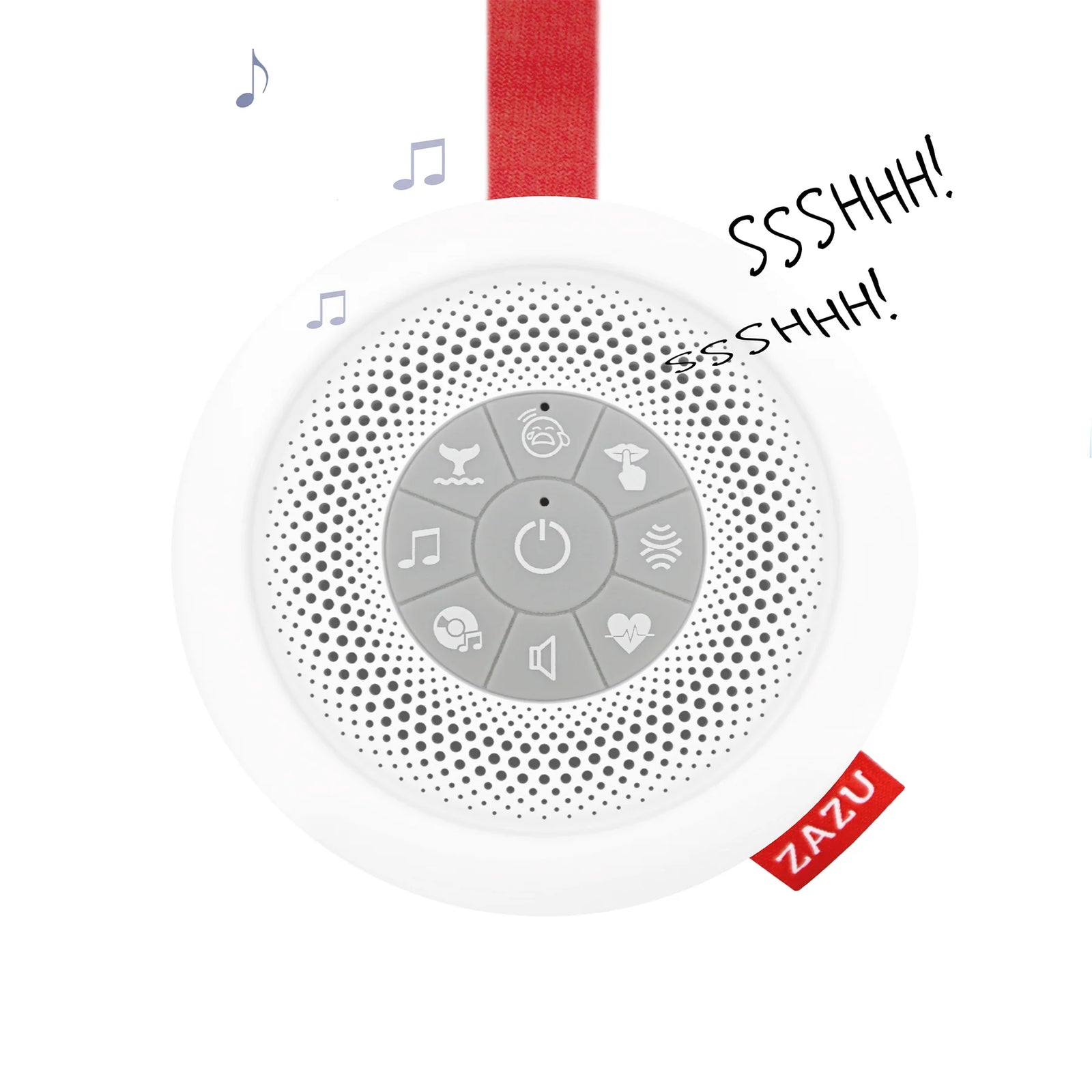 Zazu Portable Baby Soother  With 6 Calmimg Sounds