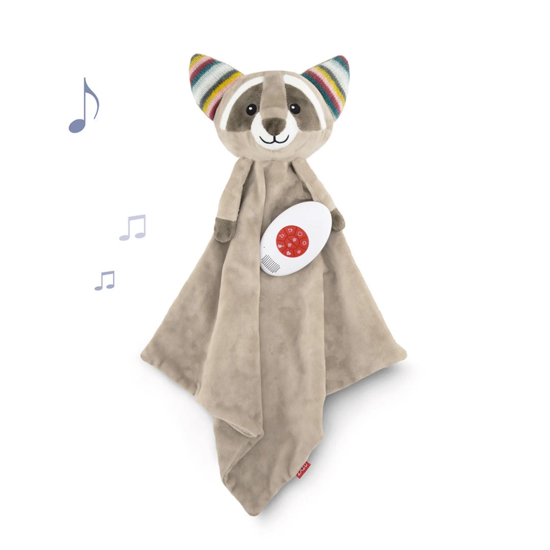 Zazu Robin The Racoon Baby Comforter With Heartbeat Sound