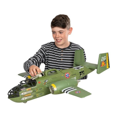 The Corps! Beast Bomber Troop Carrier Plane With Lights And Sounds