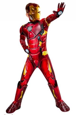 Marvel Avengers Iron Man Premium Costume 110-116cm 5-6 Years