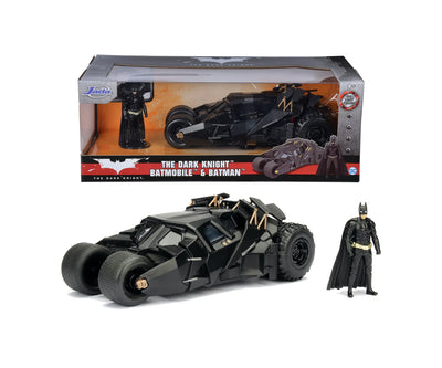 Batman The Dark Knight Batmobile And Batman Die Cast Figure