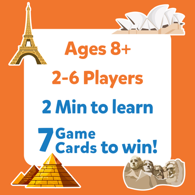 Skillmatics Guess In 10 Card Game Countries Of The World Edition