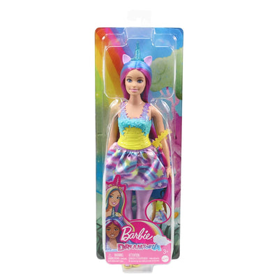 Barbie Dreamtopia Unicorn Doll With Rainbow Hair And Accessories HGR20