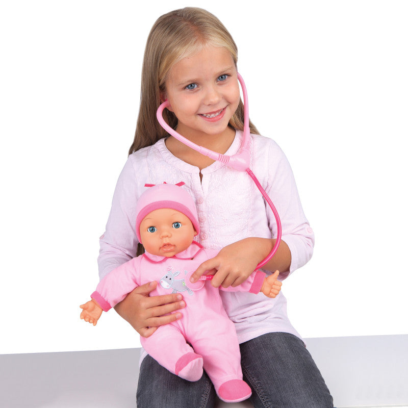 Bayer Baby Doctor Playset With 15" Doll