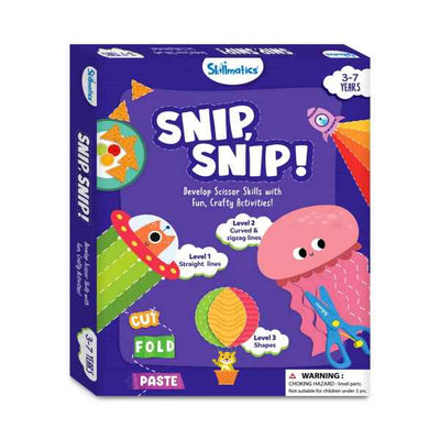 Skillmatics Snip Snip Scissor Skills Development Activity Set