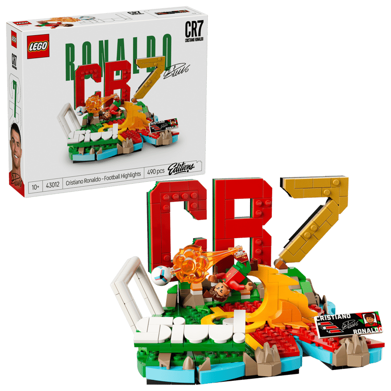 Lego Editions 43012 Football Highlights Cristiano Ronaldo Set