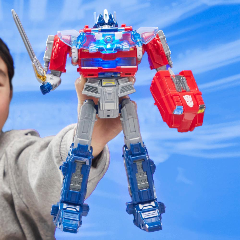 Transformers One Power Flip Optimus Prime