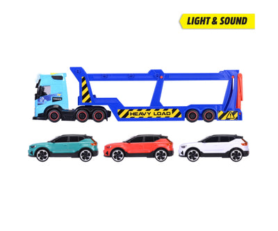 Dickie Car Transporter With Cars