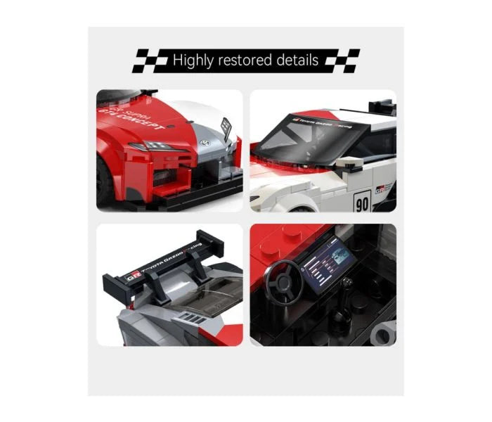 CaDA Toyota GR Supra GT4 324pc Construction Set 1:24