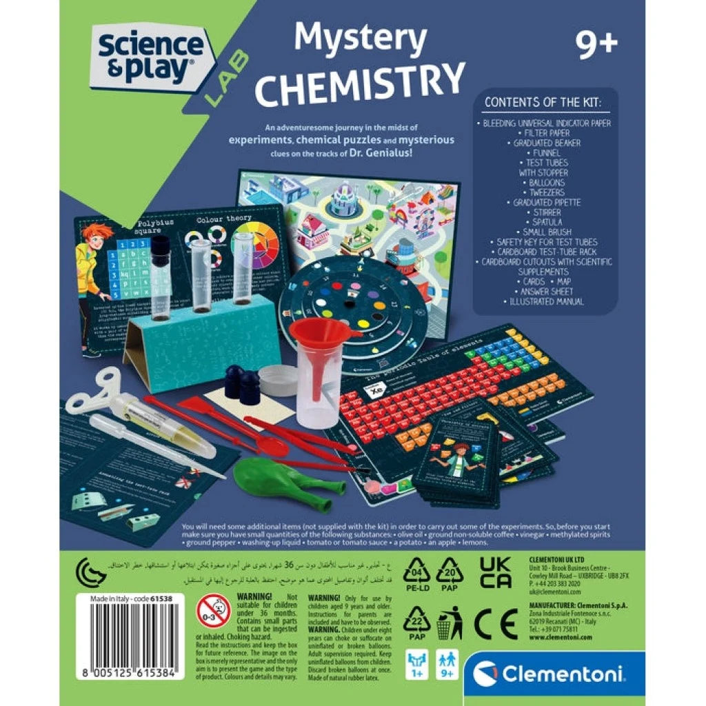 Science And Play Mystery Chemistry Set