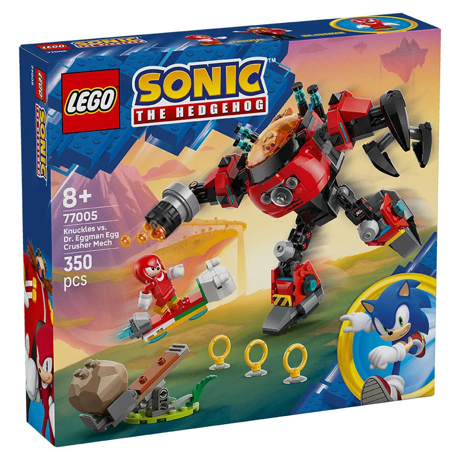 Lego Sonic The Hedgehog 77005 Kuckles vs Dr Eggman Egg Crusher Mec