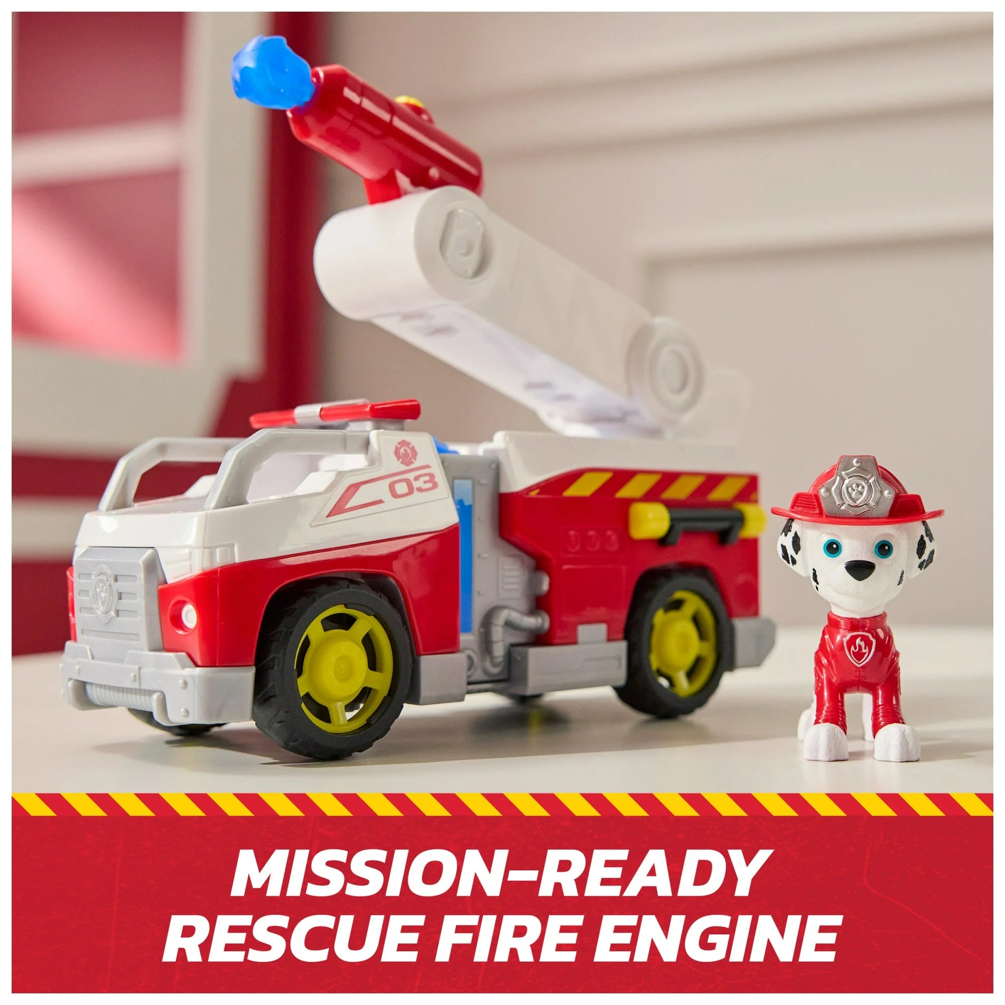 Paw Patrol Fire Rescue Vehicle Marshall With Fire Rescue Truck