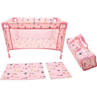 Dolls World Deluxe Travel Cot