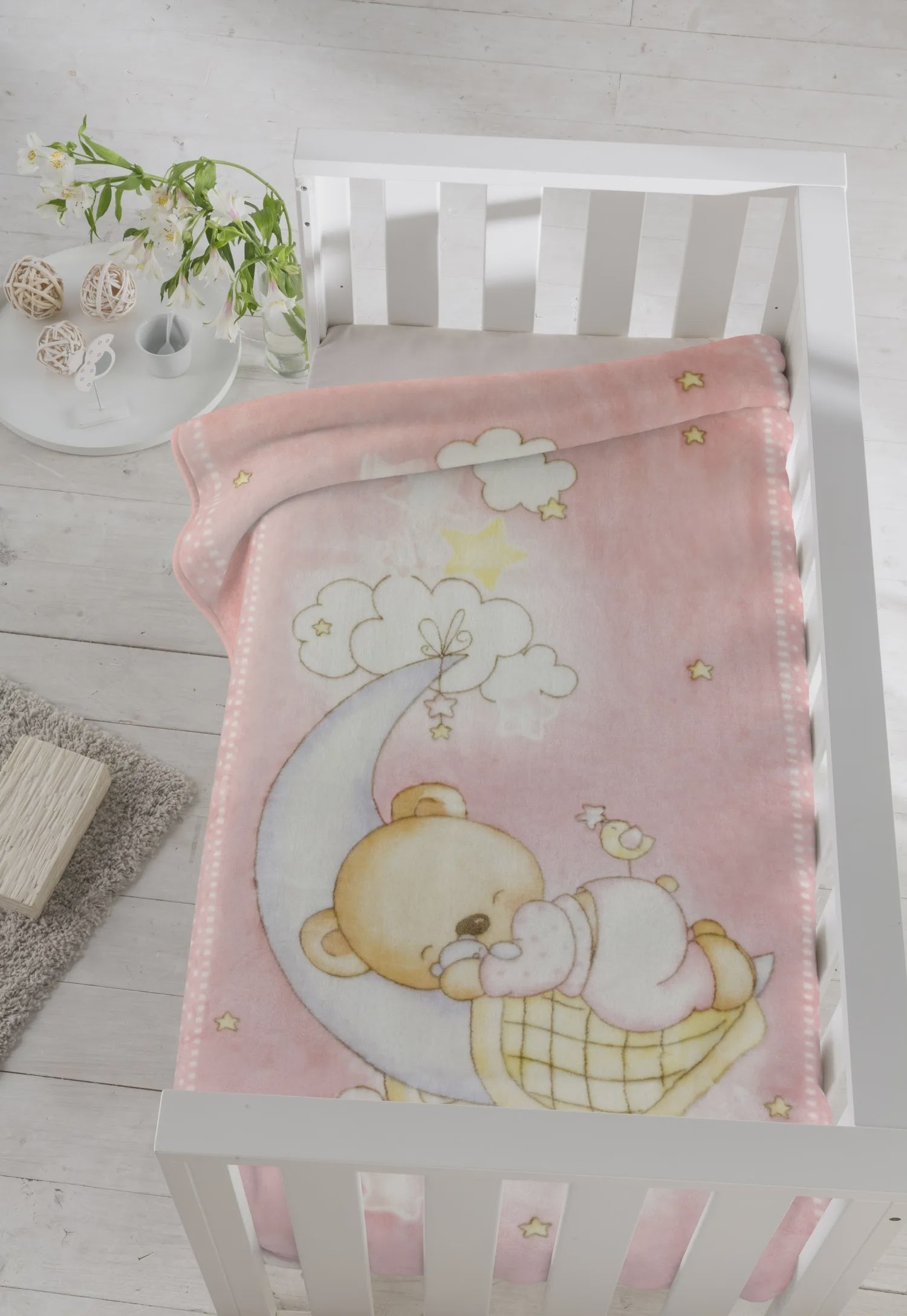 Pielsa Baby Blanket 80cm x 110cm Pink