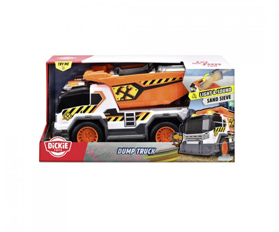 Dickie Dump Truck With Light And Sound