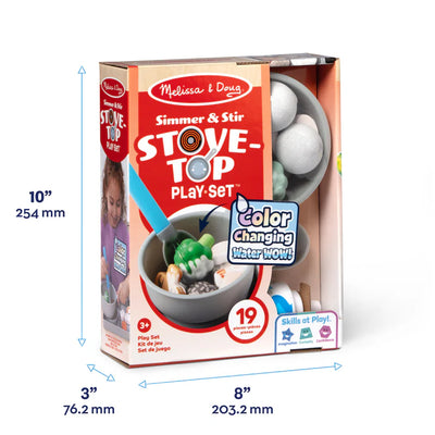 Melissa & Doug Simmer And Stir Stove Top Playset