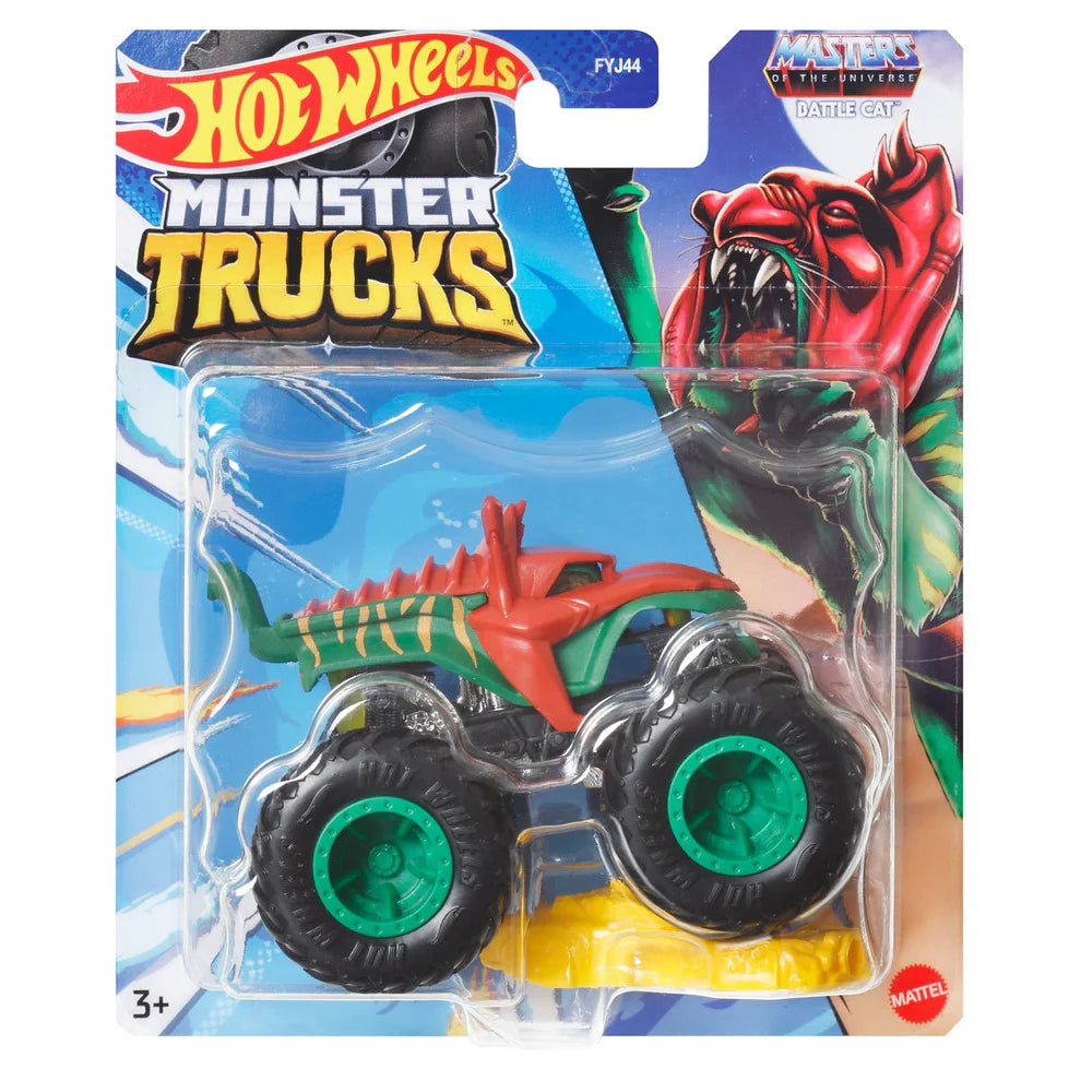 Hot Wheels Monster Trucks 1:64 Masters Of the Universe Battle Cat