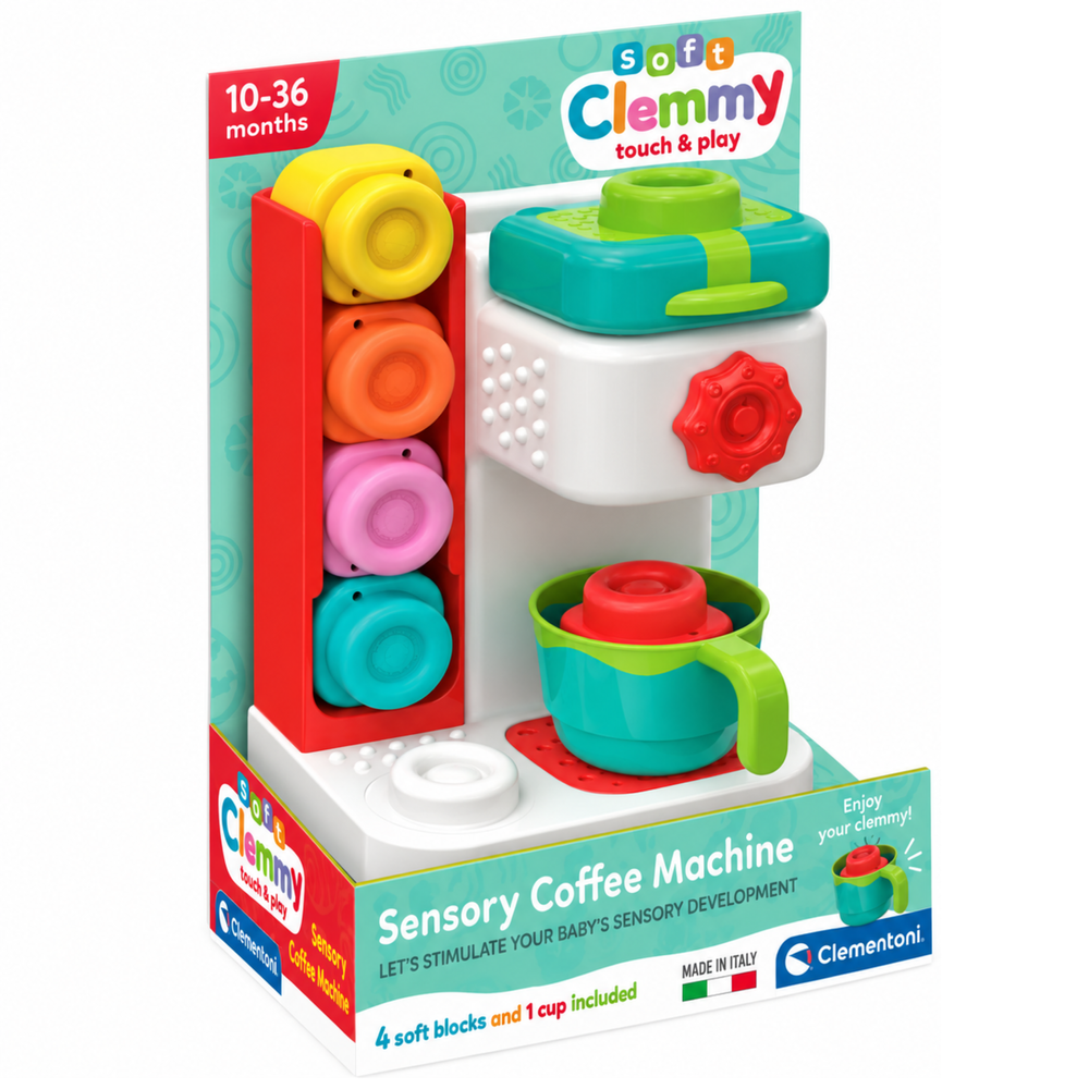 Clementoni Soft Clemmy Sensory Coffeee Machine