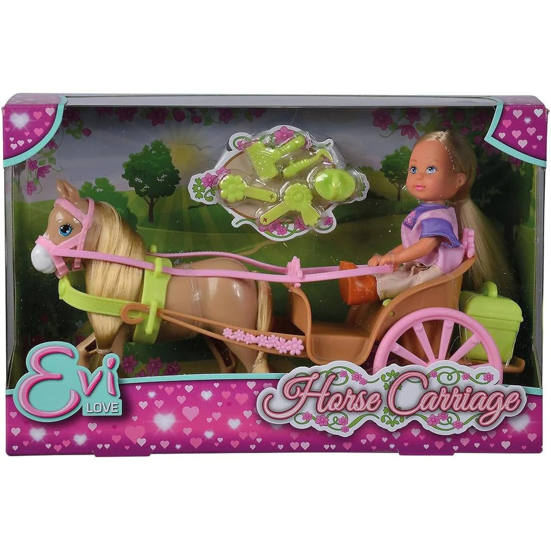 Evi Love Horse Carriage And Doll Playset