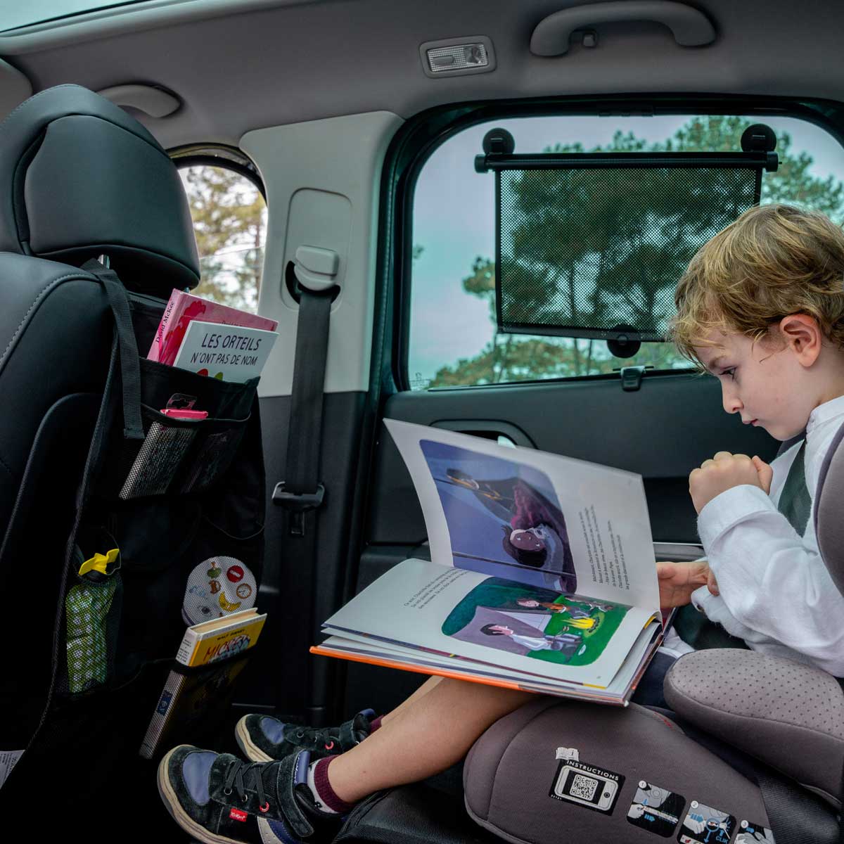 Ezimoov Ezi Travel Plus Seat Protector Organiser
