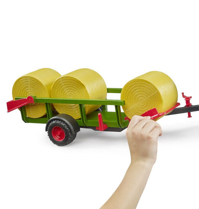Bruder 2204 Self Loading Bale Trailer 1:16
