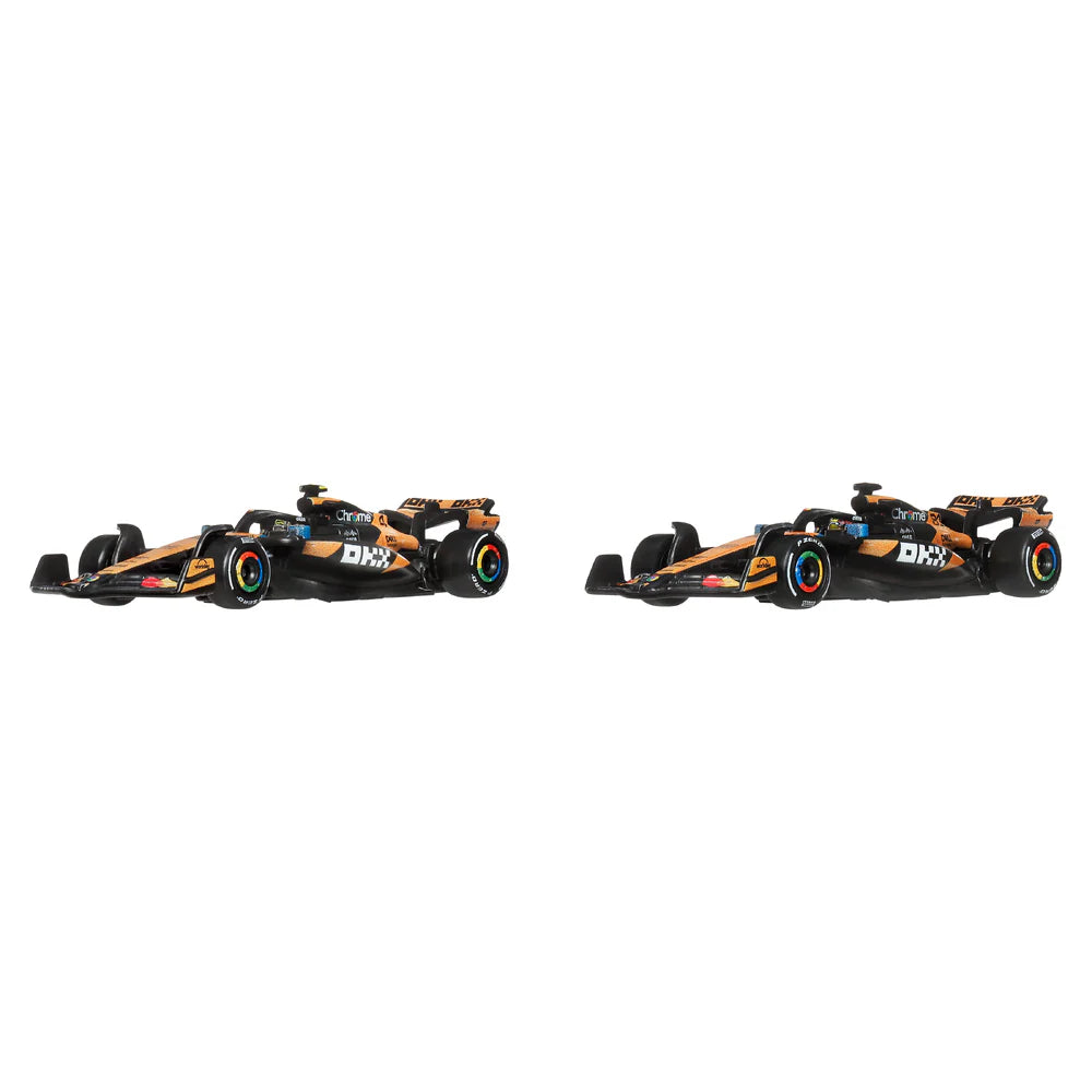 Hot Wheels Premium McLaren Formula 1 car 2pk 1:64