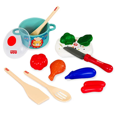 Fisher Price My 1st Dinner 12pc First Cooking Playset