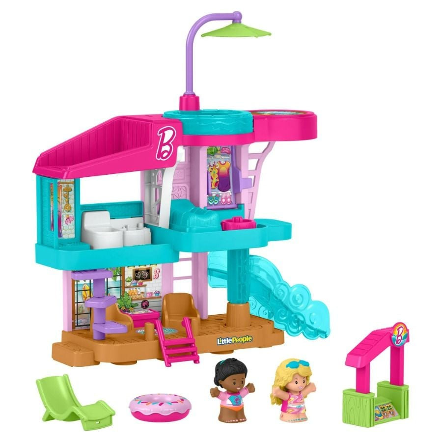Barbie Fisher Price Little People Beach House