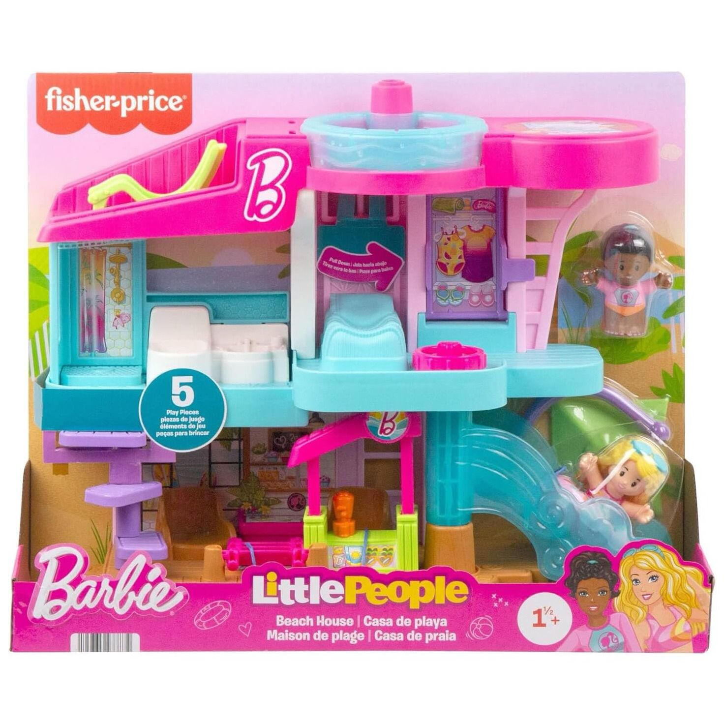 Barbie Fisher Price Little People Beach House