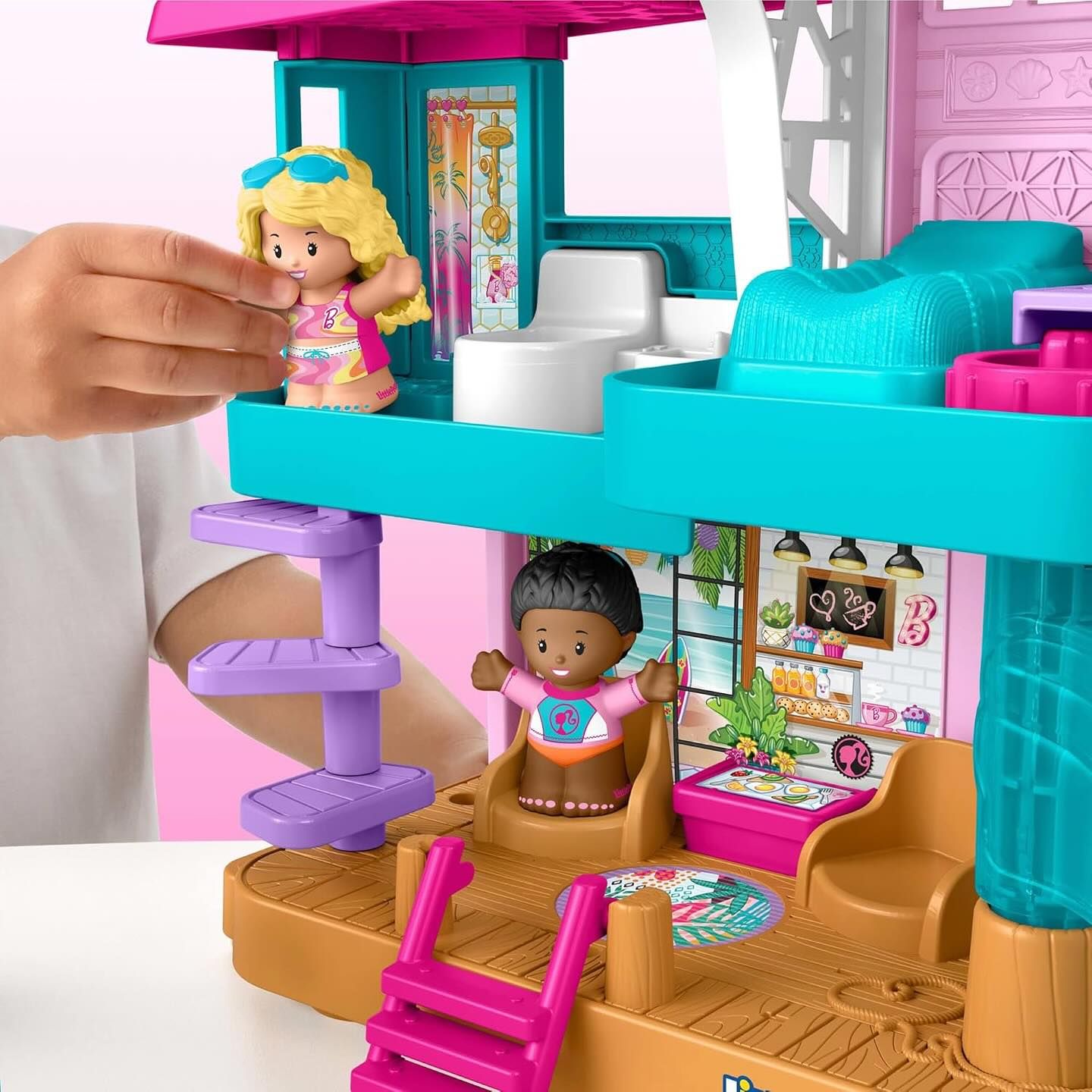 Barbie Fisher Price Little People Beach House