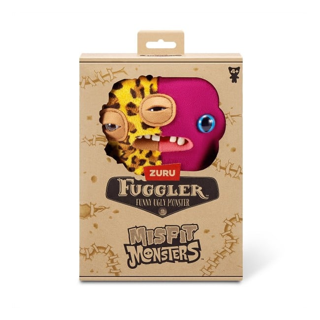 Fuggler Misfit Monsters 9" Funny Ugly Monster Soft Toy Annoyed-O