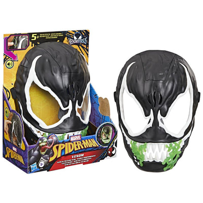 SpiderMan Venom Versus Glow In The Dark Feature Mask With Sounds And Phrases