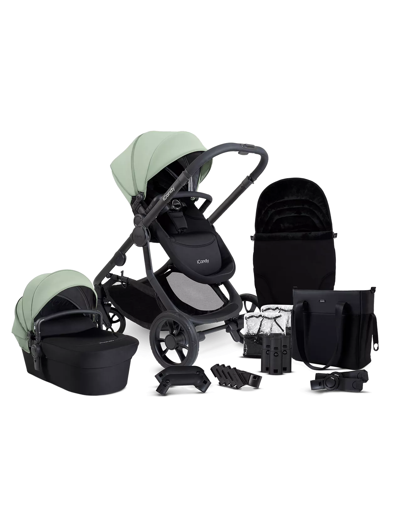 iCandy Orange 4 Travel System Bundle Pistachio