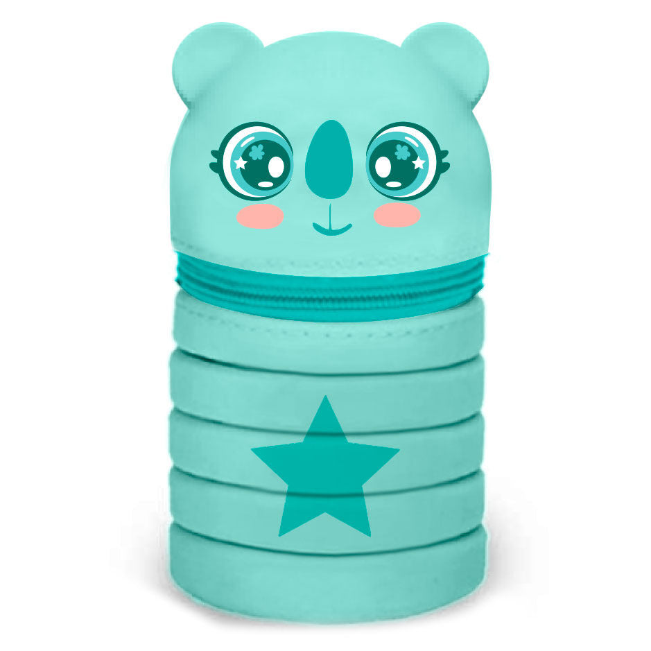 Sweet Dreams Collapsable Silicone Pencil Case Assorted