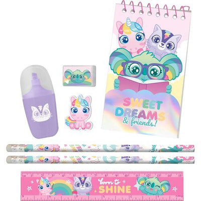 Sweet Dreams 8pc Stationary Set