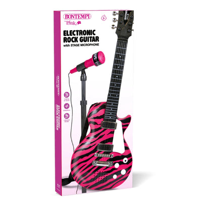 Bontempi Electronic Rock Guitar With Stage Microphone