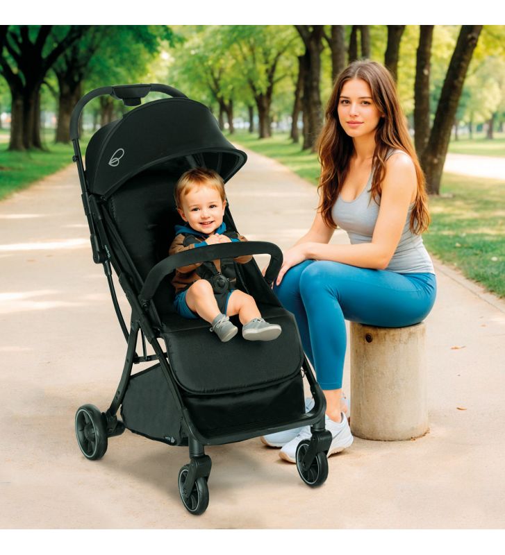Asalvo Hito Stroller Black