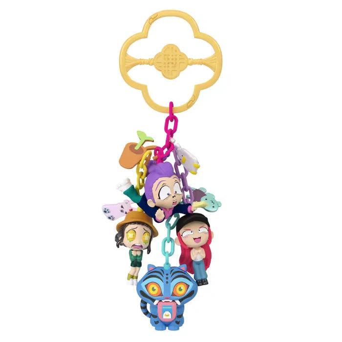 K-Pop Demon Hunters Hello Friend Collectable Keychain Figure Assorted