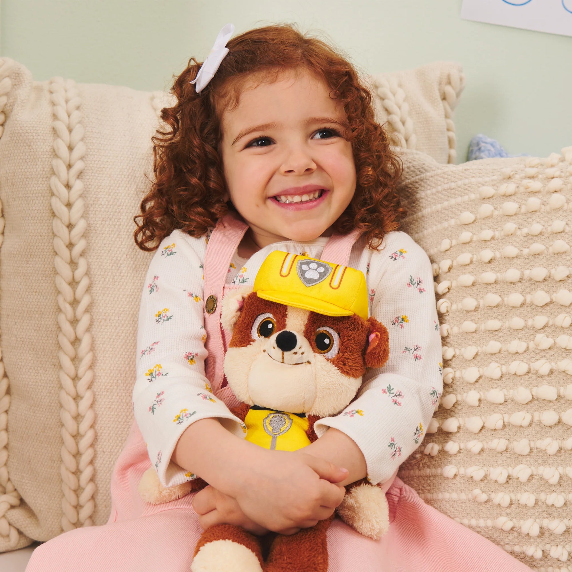 Paw Patrol Take Along Buddy 13" Soft Toy Rubble