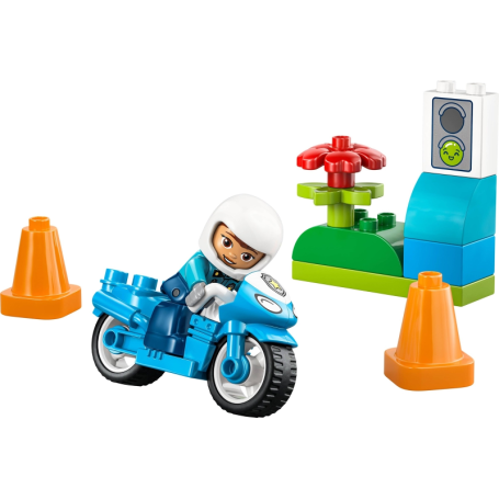 Lego Duplo 10471 Blue Police Motorcycle