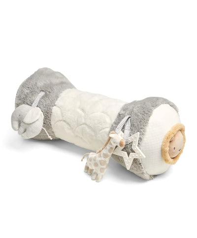 Mamas And Papas Welcome To The World Tummy Time Activity Soft Toy Grey
