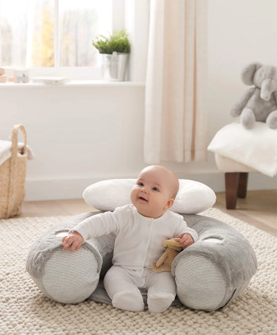 Mamas Ans Papas Welcome To The World Sit And Play Interactive Seat Grey