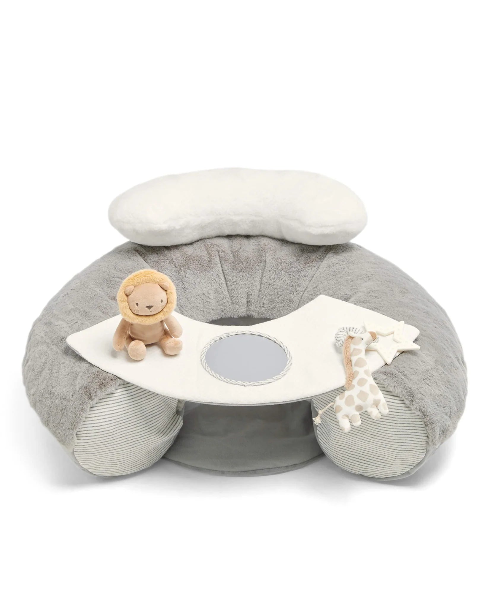 Mamas Ans Papas Welcome To The World Sit And Play Interactive Seat Grey