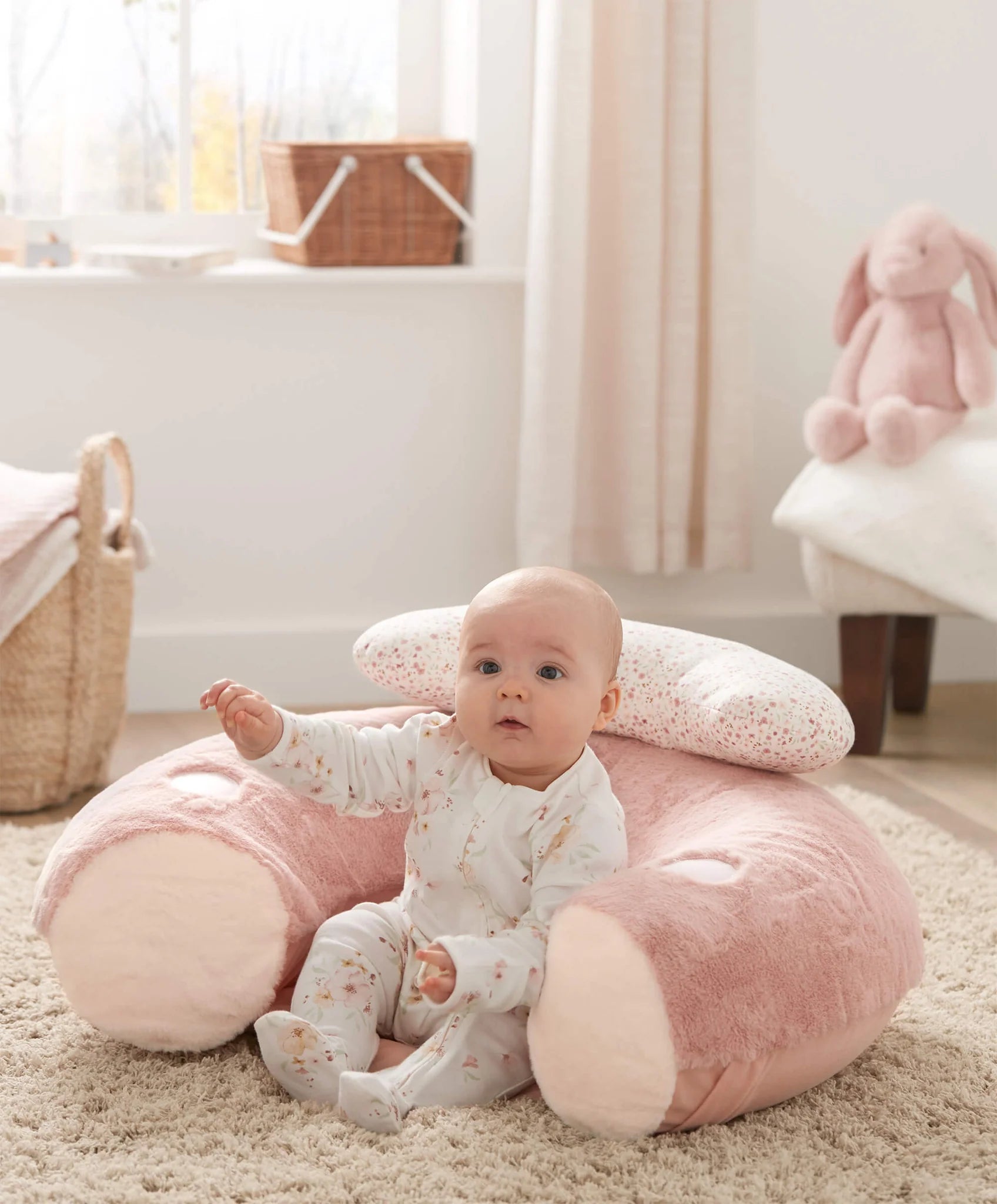 Mamas And Papas Welcome To The World Sit And Play Interactive Seat Pink