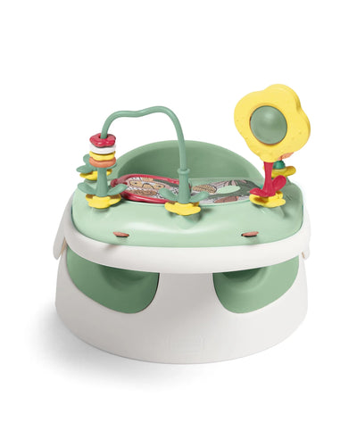 Mamas And Papas Snug Floor Seat With Activity Tray Eucalyptus