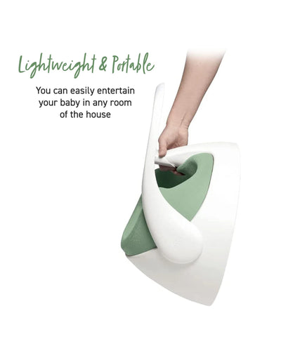 Mamas And Papas Snug Floor Seat With Activity Tray Eucalyptus