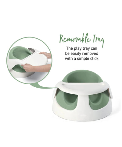 Mamas And Papas Snug Floor Seat With Activity Tray Eucalyptus