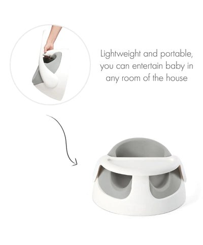 Mamas And Papas Baby Snug Floor Seat With Activity Tray Peeble