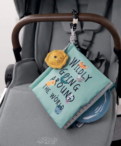 Mamas And Papas Activity Book Soft Toy Wildly Going Around The World
